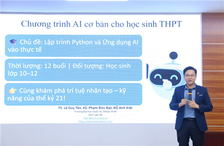 Cách TP.HCM đầu tư lâu dài cho nguồn nhân lực AI trong tương lai